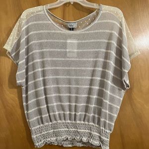 Juniors Banded Bottom Top - Size XL